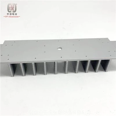 Radiator de căldură din aluminiu anodizat prelucrat CNC